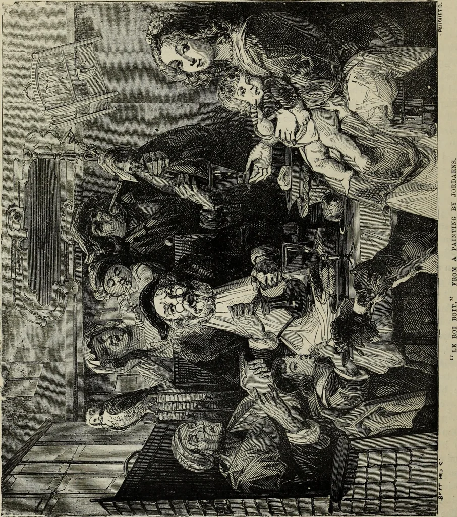 An illustration from John Cassell's Art treasures exhibition: containing engravings of the principal masterpieces of the English, Dutch, Flemish, French, and German schools, 1858, leaf 309