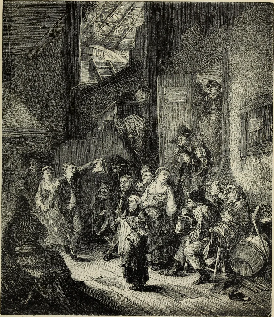 An illustration from John Cassell's Art treasures exhibition: containing engravings of the principal masterpieces of the English, Dutch, Flemish, French, and German schools, 1858, leaf 326