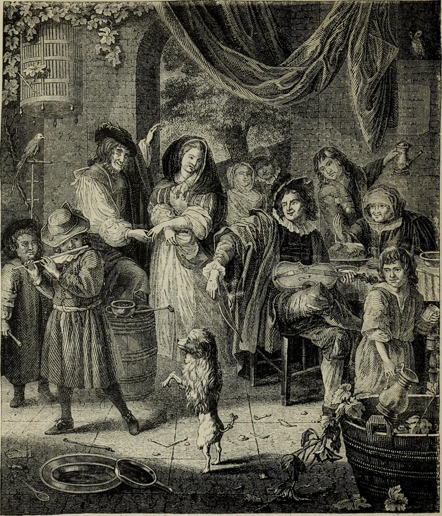 An illustration from John Cassell's Art treasures exhibition: containing engravings of the principal masterpieces of the English, Dutch, Flemish, French, and German schools, 1858, leaf 333