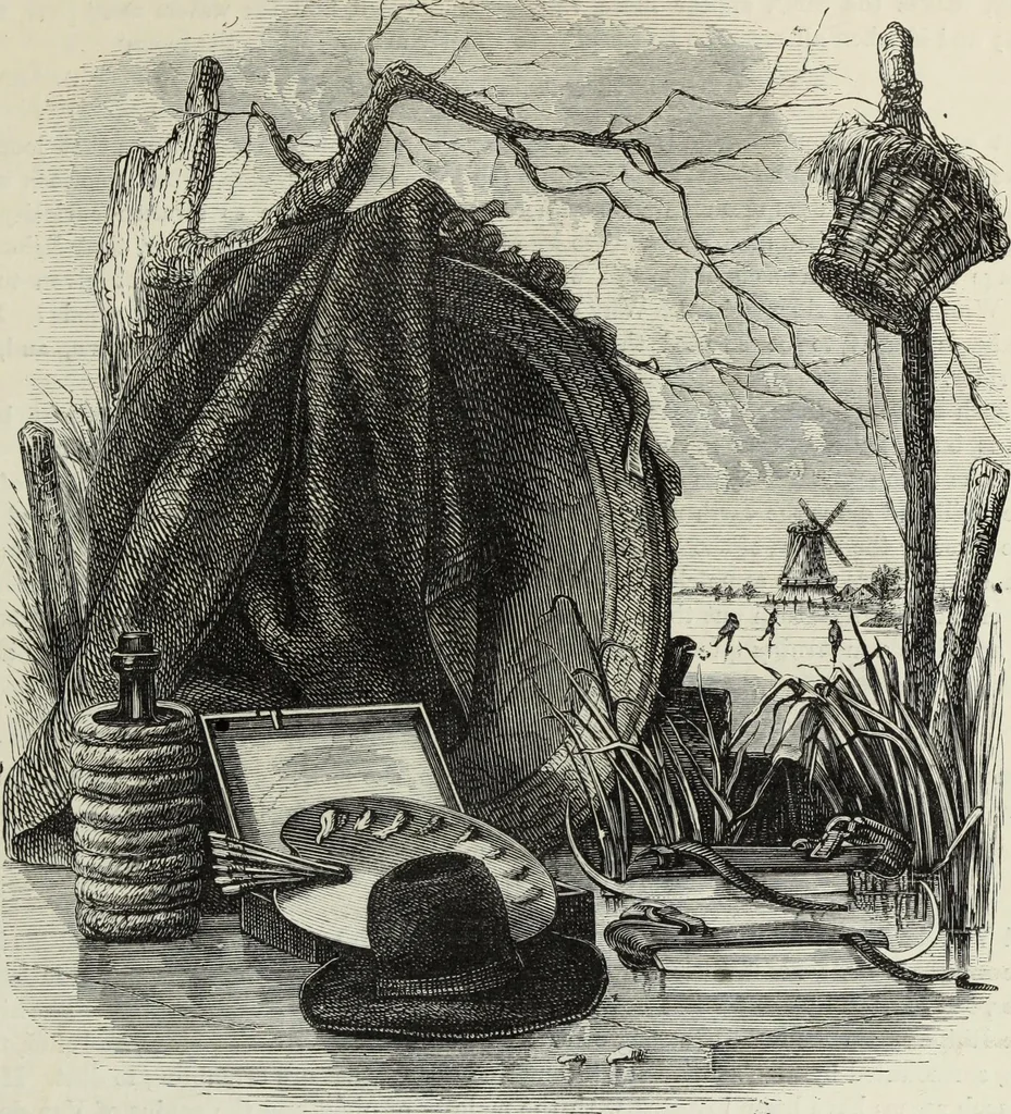 An illustration from John Cassell's Art treasures exhibition: containing engravings of the principal masterpieces of the English, Dutch, Flemish, French, and German schools, 1858, leaf 342