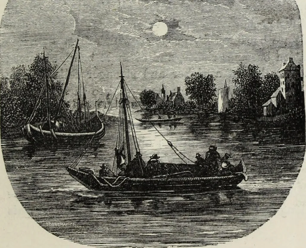 An illustration from John Cassell's Art treasures exhibition: containing engravings of the principal masterpieces of the English, Dutch, Flemish, French, and German schools, 1858, leaf 342