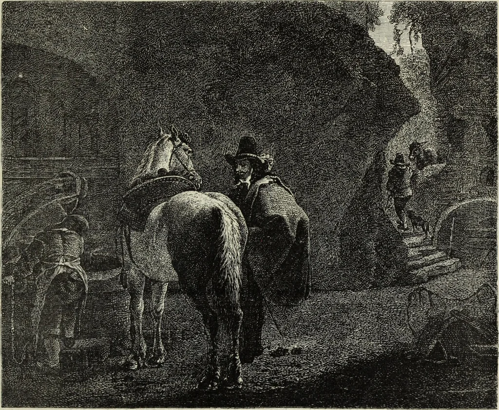 An illustration from John Cassell's Art treasures exhibition: containing engravings of the principal masterpieces of the English, Dutch, Flemish, French, and German schools, 1858, leaf 358