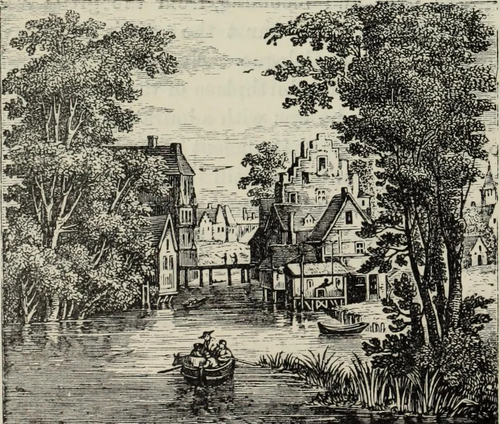 An illustration from John Cassell's Art treasures exhibition: containing engravings of the principal masterpieces of the English, Dutch, Flemish, French, and German schools, 1858, leaf 365