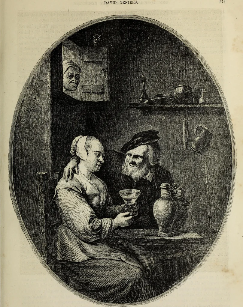 An illustration from John Cassell's Art treasures exhibition: containing engravings of the principal masterpieces of the English, Dutch, Flemish, French, and German schools, 1858, leaf 386