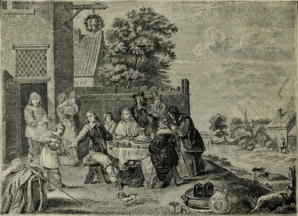 An illustration from John Cassell's Art treasures exhibition: containing engravings of the principal masterpieces of the English, Dutch, Flemish, French, and German schools, 1858, leaf 389