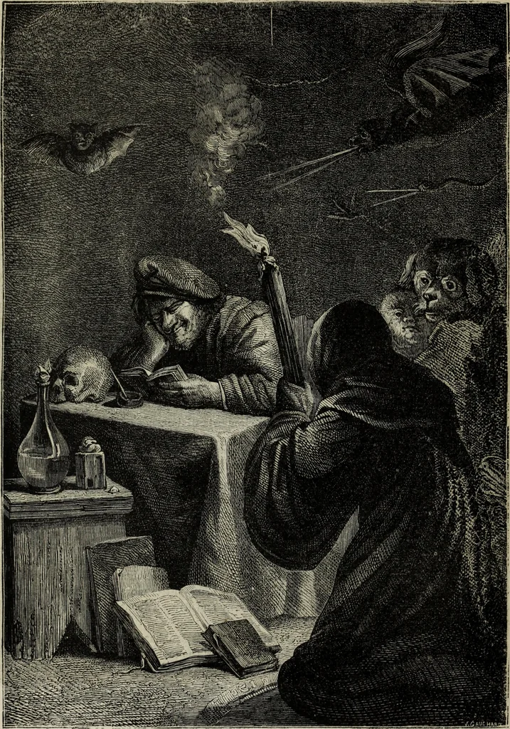 An illustration from John Cassell's Art treasures exhibition: containing engravings of the principal masterpieces of the English, Dutch, Flemish, French, and German schools, 1858, leaf 393