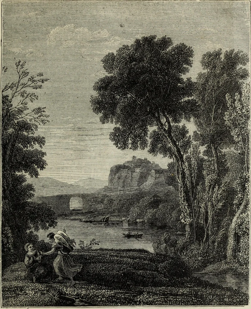 An illustration from John Cassell's Art treasures exhibition: containing engravings of the principal masterpieces of the English, Dutch, Flemish, French, and German schools, 1858, leaf 394