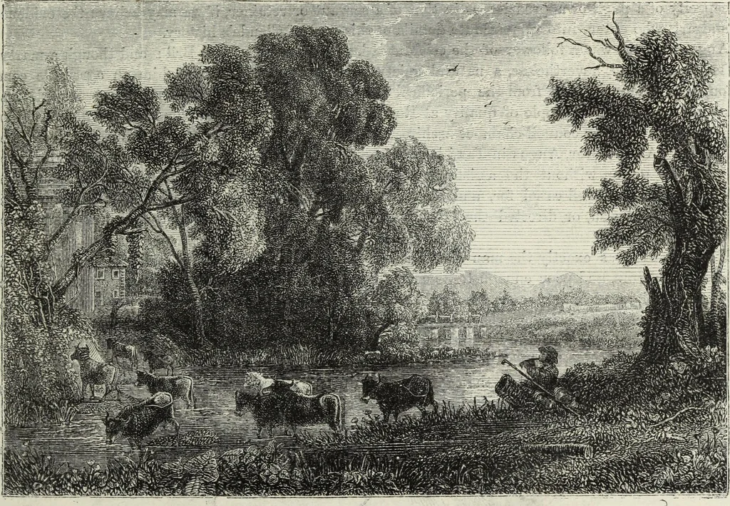 An illustration from John Cassell's Art treasures exhibition: containing engravings of the principal masterpieces of the English, Dutch, Flemish, French, and German schools, 1858, leaf 398
