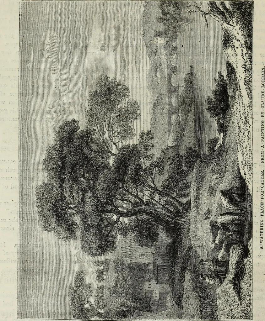 An illustration from John Cassell's Art treasures exhibition: containing engravings of the principal masterpieces of the English, Dutch, Flemish, French, and German schools, 1858, leaf 405