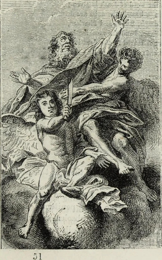 An illustration from John Cassell's Art treasures exhibition: containing engravings of the principal masterpieces of the English, Dutch, Flemish, French, and German schools, 1858, leaf 414