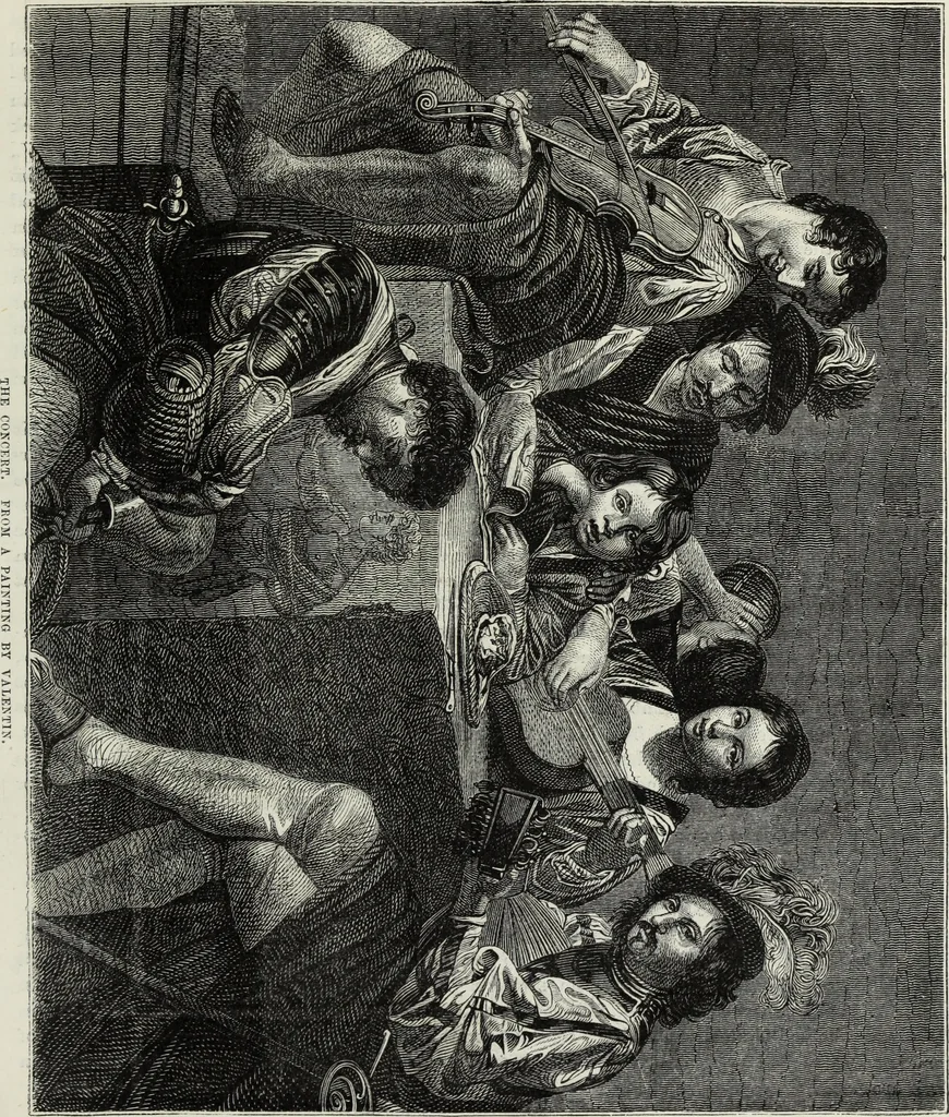 An illustration from John Cassell's Art treasures exhibition: containing engravings of the principal masterpieces of the English, Dutch, Flemish, French, and German schools, 1858, leaf 418