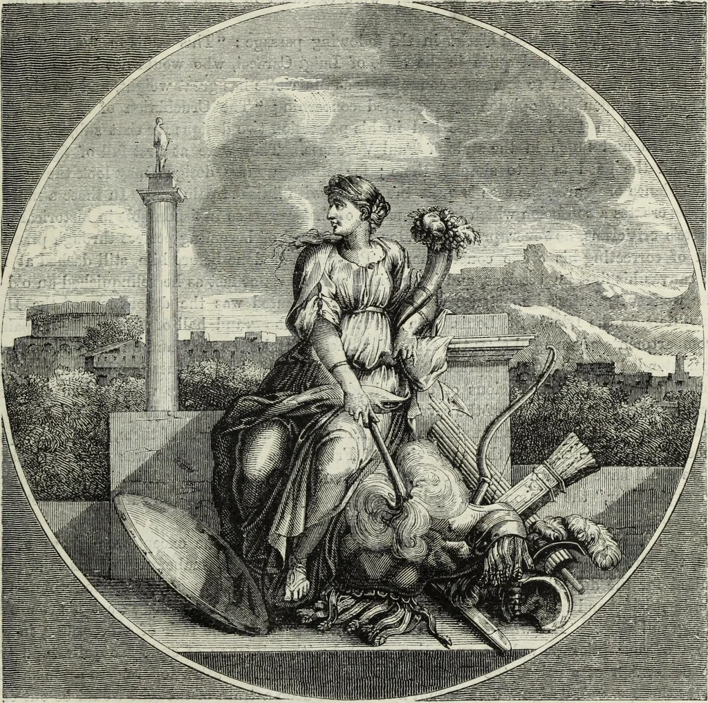 An illustration from John Cassell's Art treasures exhibition: containing engravings of the principal masterpieces of the English, Dutch, Flemish, French, and German schools, 1858, leaf 438