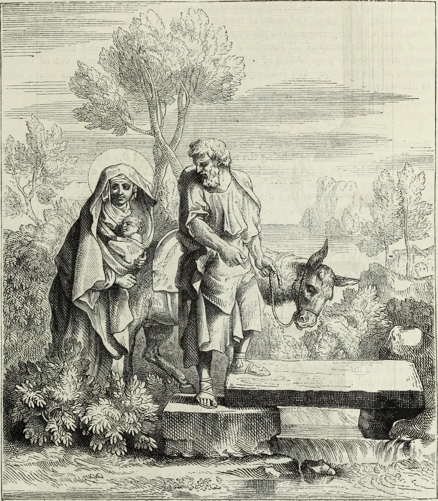 An illustration from John Cassell's Art treasures exhibition: containing engravings of the principal masterpieces of the English, Dutch, Flemish, French, and German schools, 1858, leaf 442