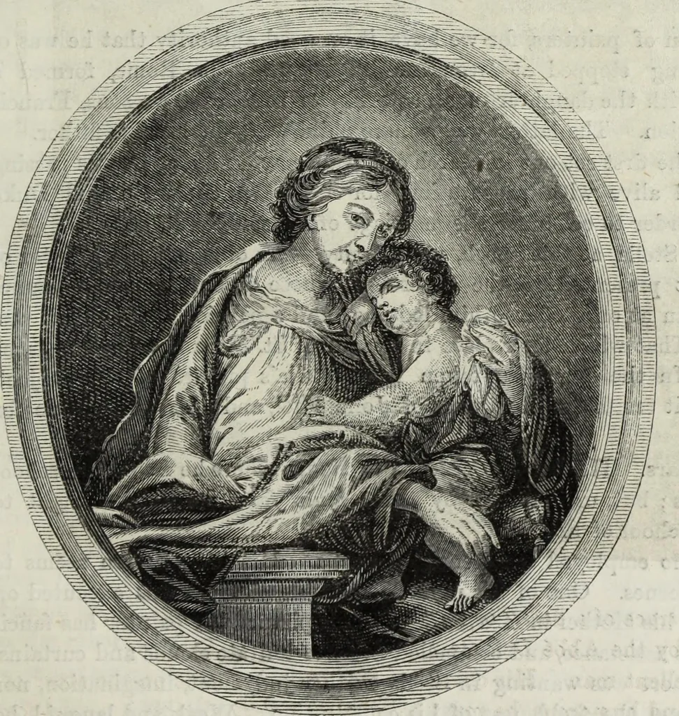 An illustration from John Cassell's Art treasures exhibition: containing engravings of the principal masterpieces of the English, Dutch, Flemish, French, and German schools, 1858, leaf 470