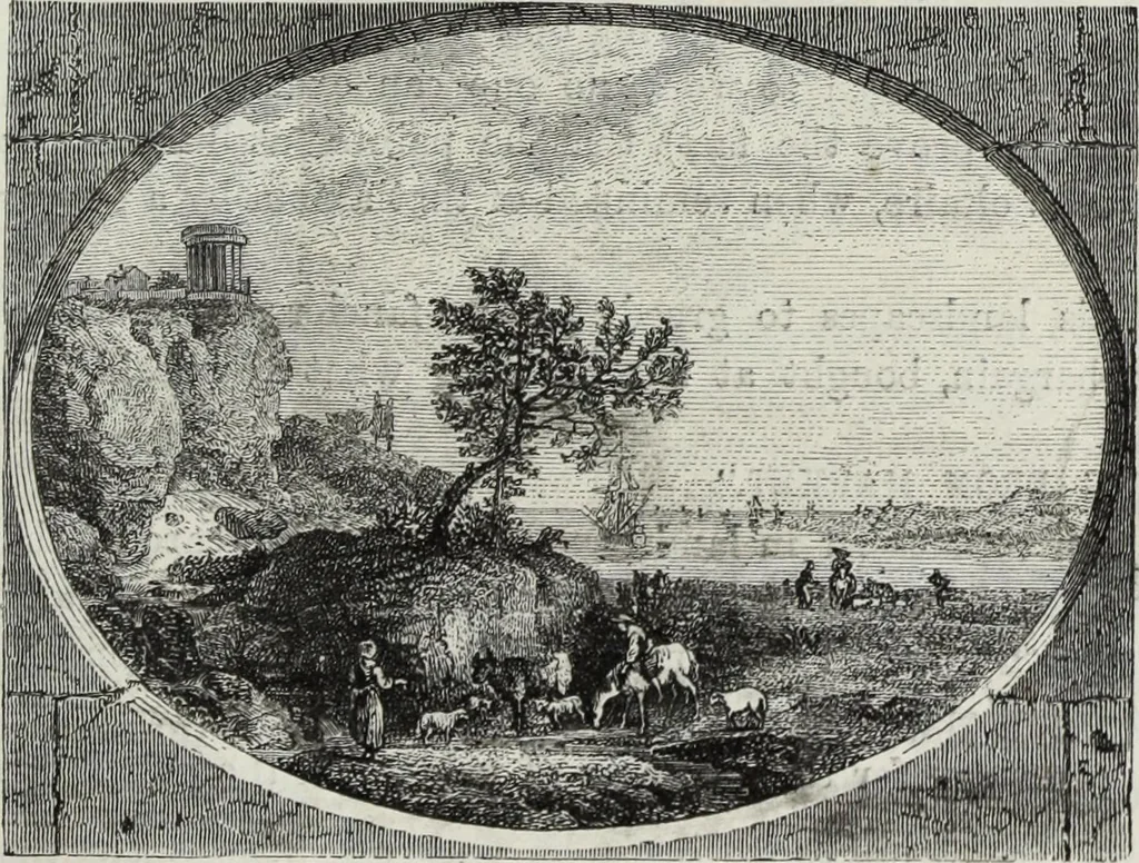 An illustration from John Cassell's Art treasures exhibition: containing engravings of the principal masterpieces of the English, Dutch, Flemish, French, and German schools, 1858, leaf 494