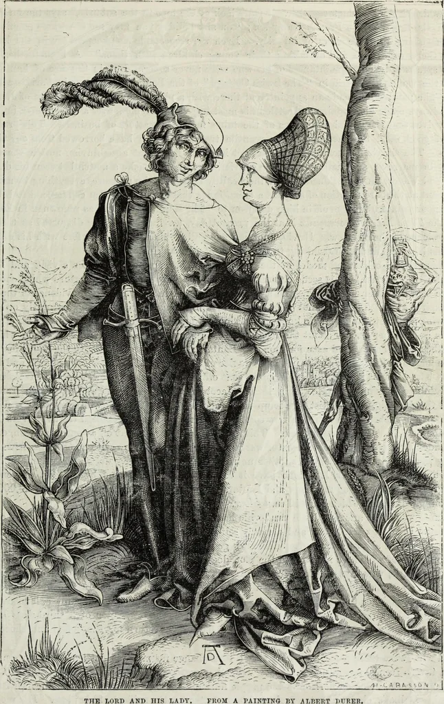 An illustration from John Cassell's Art treasures exhibition: containing engravings of the principal masterpieces of the English, Dutch, Flemish, French, and German schools, 1858, leaf 498
