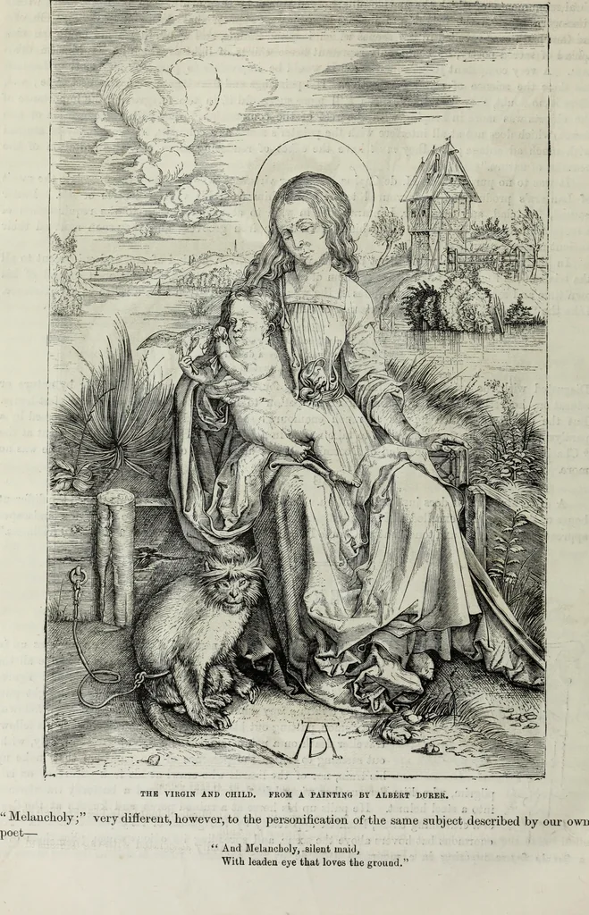 An illustration from John Cassell's Art treasures exhibition: containing engravings of the principal masterpieces of the English, Dutch, Flemish, French, and German schools, 1858, leaf 501