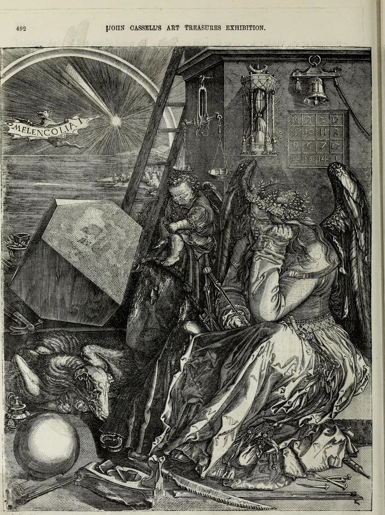 An illustration from John Cassell's Art treasures exhibition: containing engravings of the principal masterpieces of the English, Dutch, Flemish, French, and German schools, 1858, leaf 505