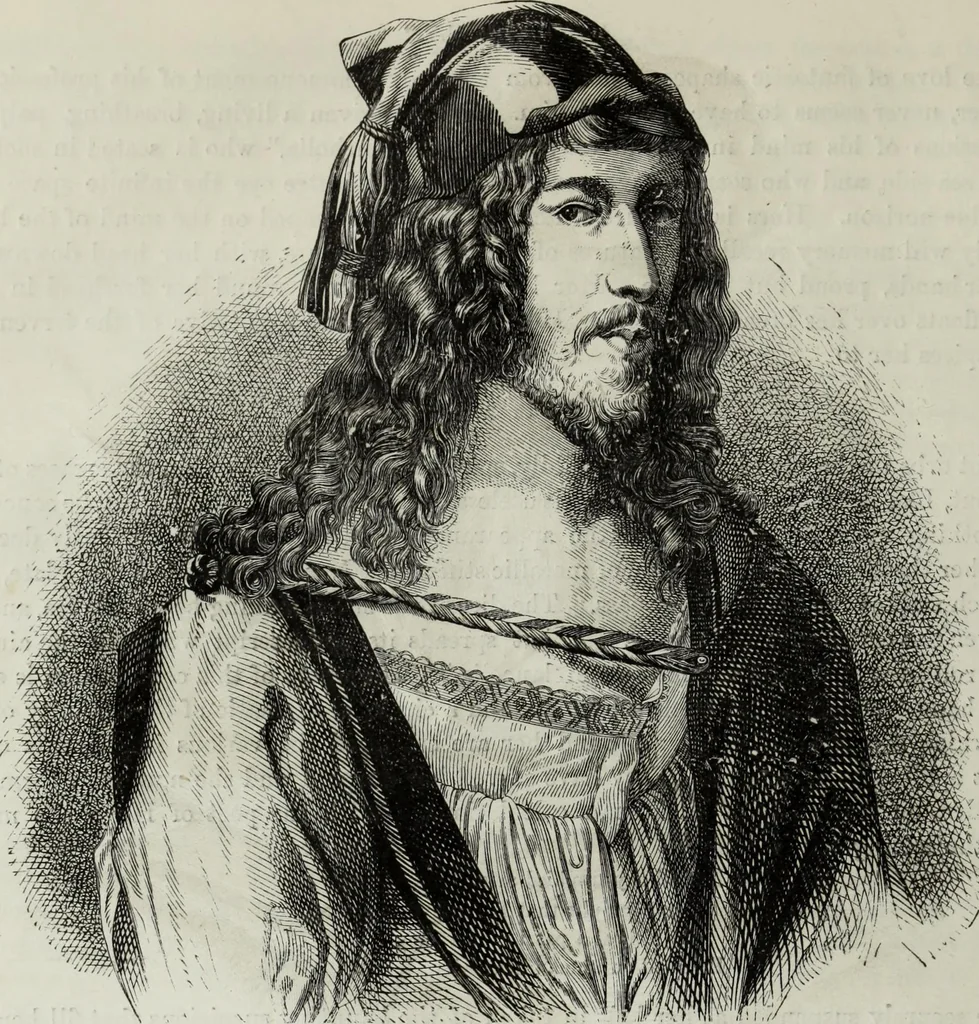 An illustration from John Cassell's Art treasures exhibition: containing engravings of the principal masterpieces of the English, Dutch, Flemish, French, and German schools, 1858, leaf 509