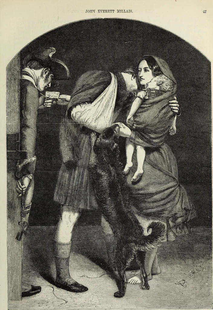 An illustration from John Cassell's Art treasures exhibition: containing engravings of the principal masterpieces of the English, Dutch, Flemish, French, and German schools, 1858, leaf 58