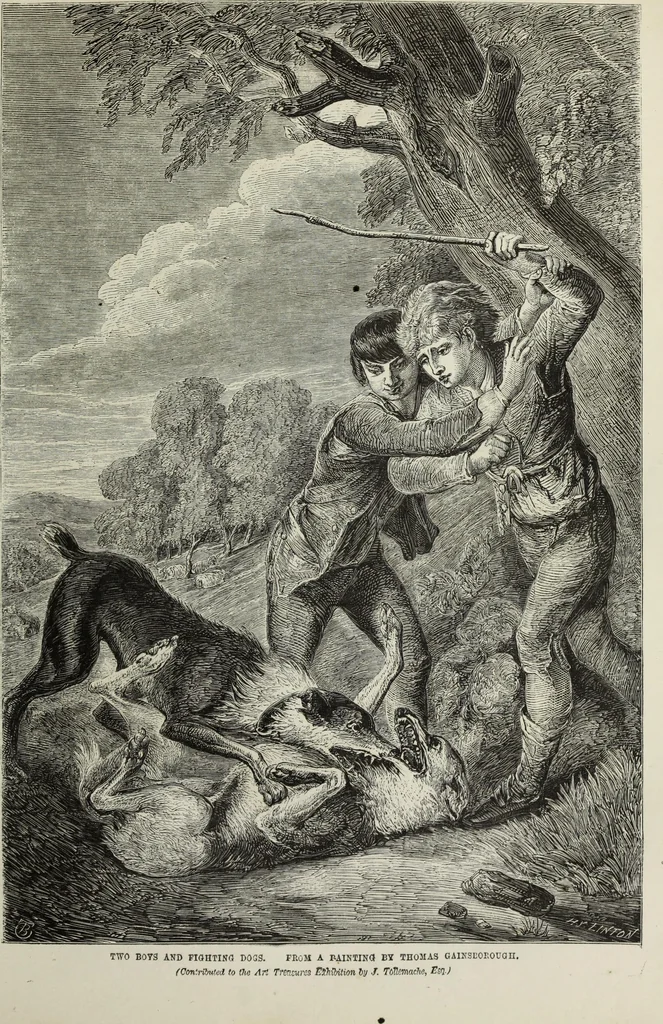 An illustration from John Cassell's Art treasures exhibition: containing engravings of the principal masterpieces of the English, Dutch, Flemish, French, and German schools, 1858, leaf 82