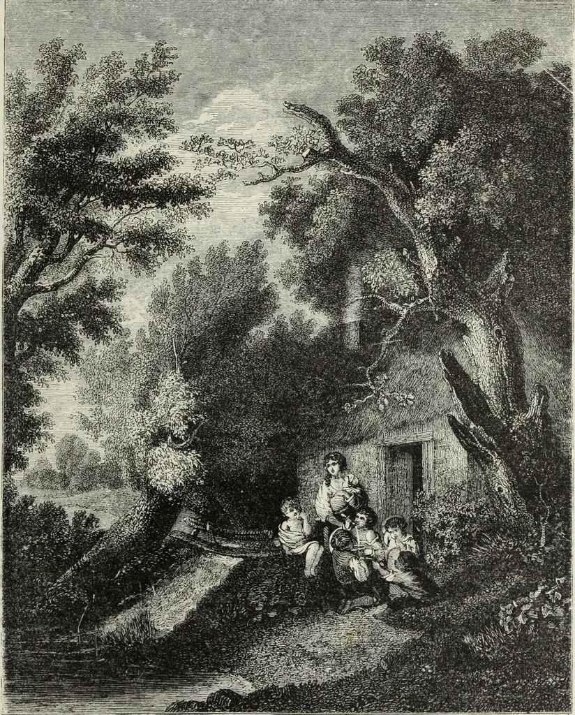 An illustration from John Cassell's Art treasures exhibition: containing engravings of the principal masterpieces of the English, Dutch, Flemish, French, and German schools, 1858, leaf 86