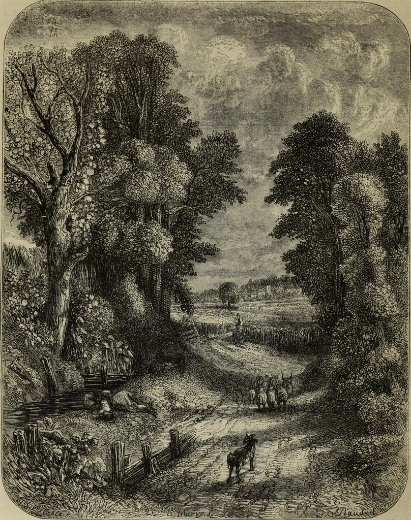 An illustration from John Cassell's Art treasures exhibition: containing engravings of the principal masterpieces of the English, Dutch, Flemish, French, and German schools, 1858, leaf 97