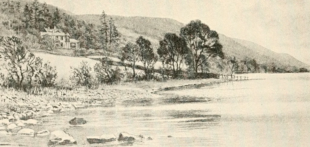 An illustration from John Ruskin; a sketch of his life, his work, and his opinions, with personal reminiscences, 1900, leaf 134