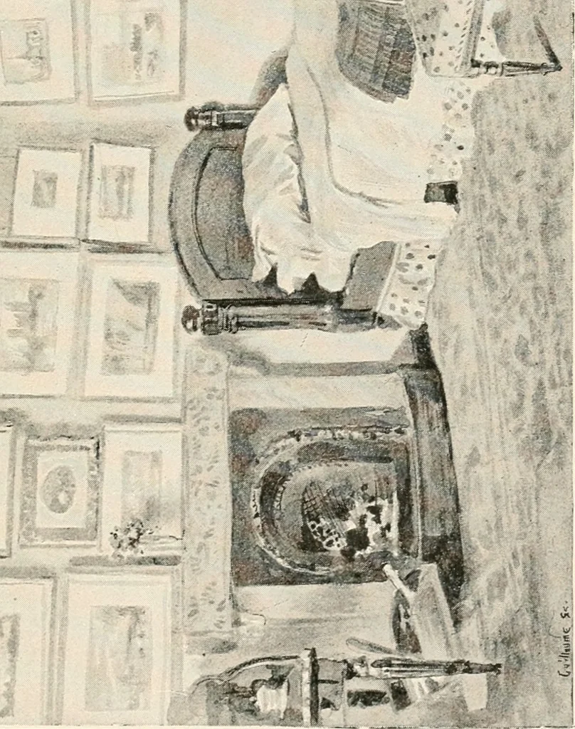 An illustration from John Ruskin; a sketch of his life, his work, and his opinions, with personal reminiscences, 1900, leaf 148