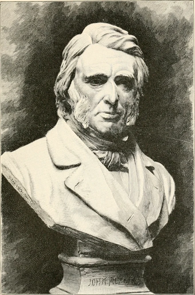 An illustration from John Ruskin; a sketch of his life, his work, and his opinions, with personal reminiscences, 1900, leaf 160