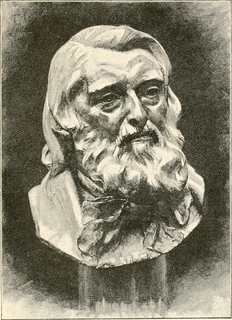 An illustration from John Ruskin; a sketch of his life, his work, and his opinions, with personal reminiscences, 1900, leaf 190