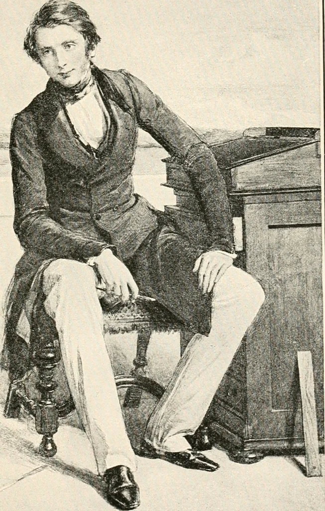 An illustration from John Ruskin; a sketch of his life, his work, and his opinions, with personal reminiscences, 1900, leaf 54