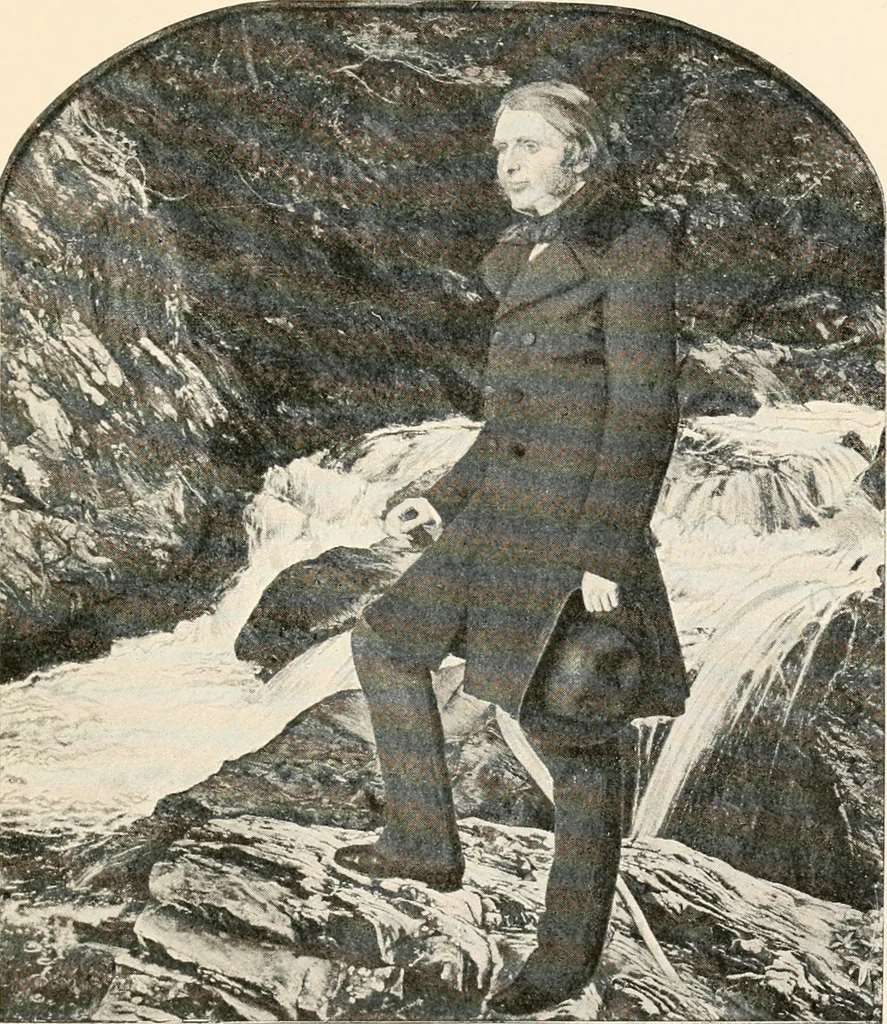An illustration from John Ruskin; a sketch of his life, his work, and his opinions, with personal reminiscences, 1900, leaf 68