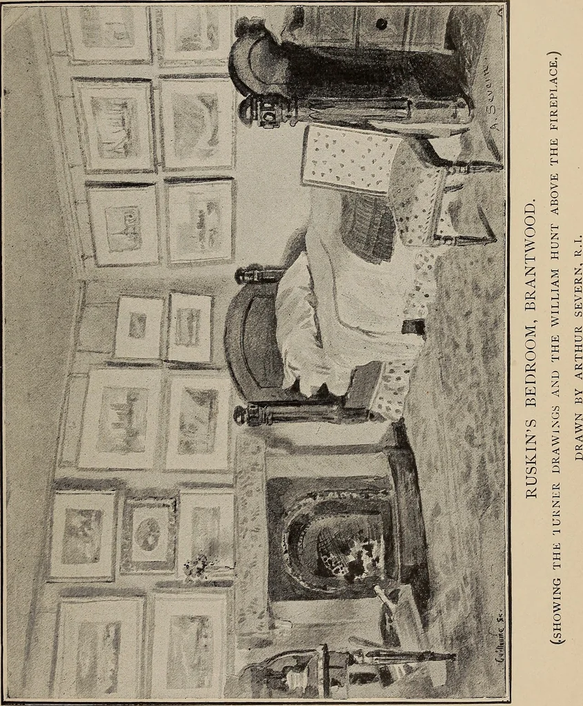 An illustration from John Ruskin; a sketch of his life, his work, and his opinions, with personal reminiscences, 1900, leaf 146