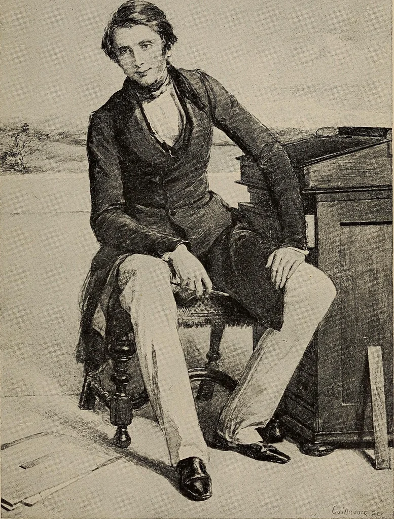 An illustration from John Ruskin; a sketch of his life, his work, and his opinions, with personal reminiscences, 1900, leaf 52