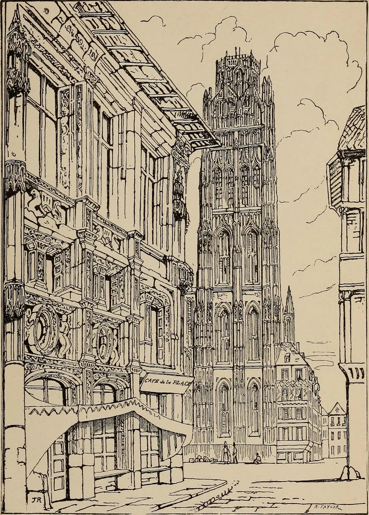An illustration from John Ruskin; a sketch of his life, his work, and his opinions, with personal reminiscences, 1900, leaf 86