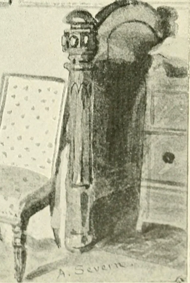An illustration from John Ruskin; a sketch of his life, his work, and his opinions, with personal reminiscences, 1900, leaf 144