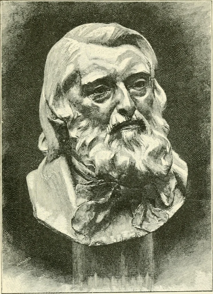 An illustration from John Ruskin; a sketch of his life, his work, and his opinions, with personal reminiscences, 1900, leaf 186