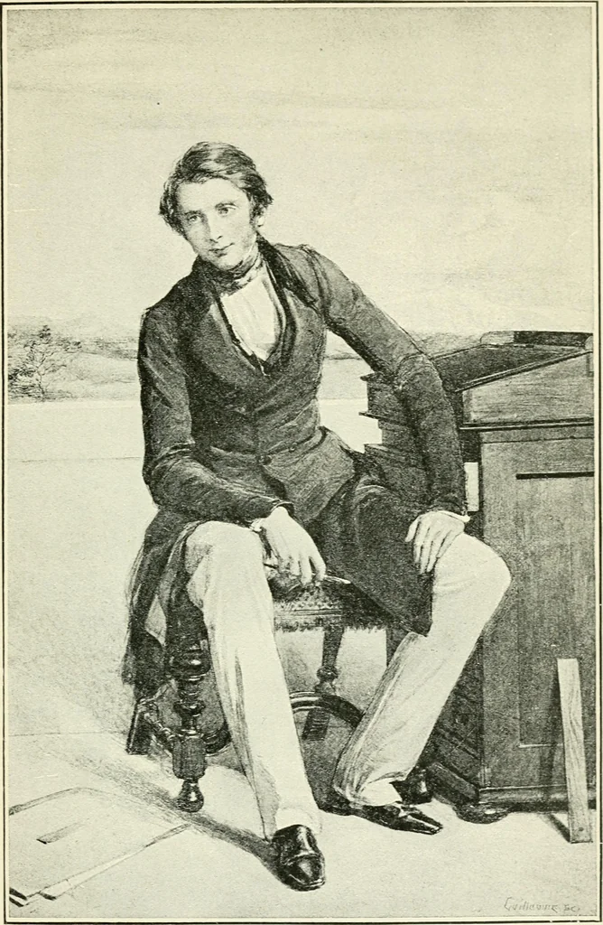 An illustration from John Ruskin; a sketch of his life, his work, and his opinions, with personal reminiscences, 1900, leaf 50