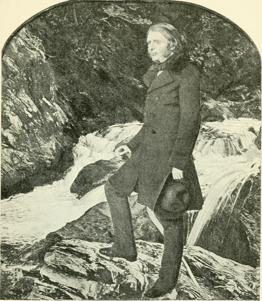 An illustration from John Ruskin; a sketch of his life, his work, and his opinions, with personal reminiscences, 1900, leaf 64