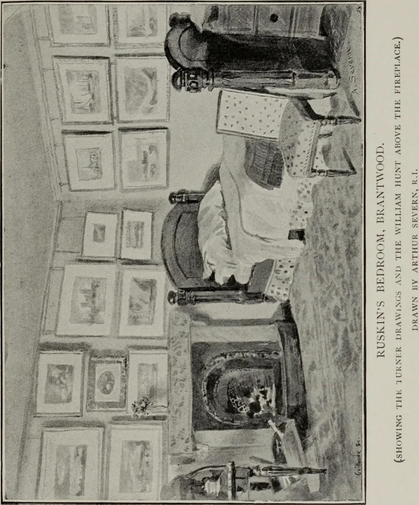 An illustration from John Ruskin ; a sketch of his life, his work, and his opinions, with personal reminiscences, 1900, leaf 150