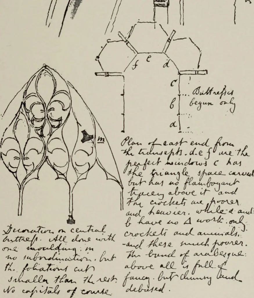 An illustration from John Ruskin ; a sketch of his life, his work, and his opinions, with personal reminiscences, 1900, leaf 86