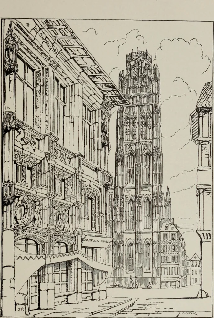 An illustration from John Ruskin ; a sketch of his life, his work, and his opinions, with personal reminiscences, 1900, leaf 90