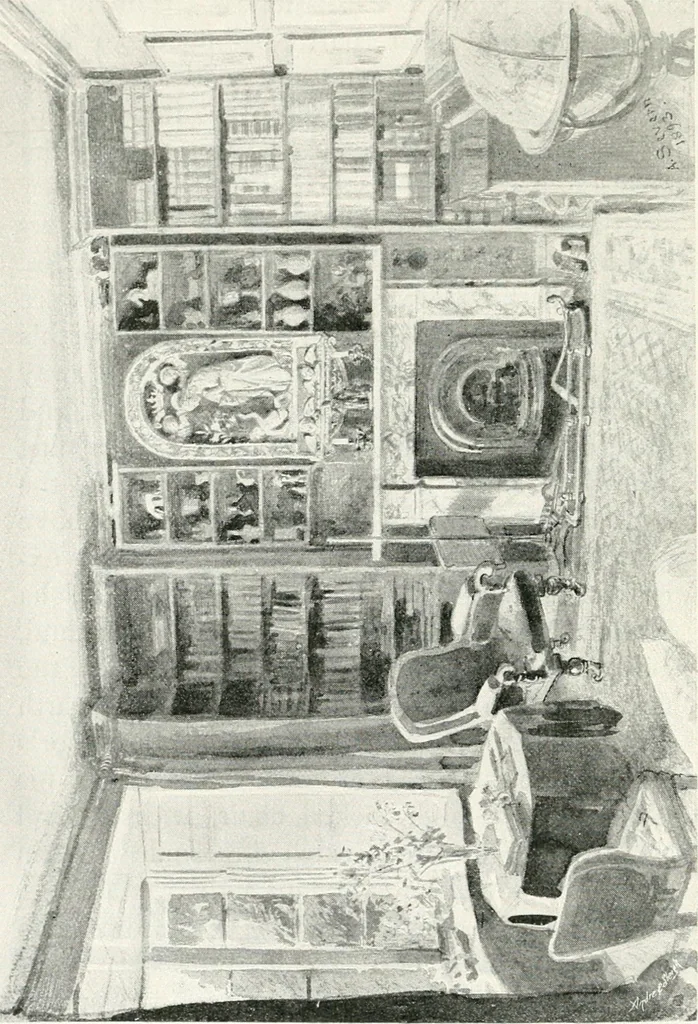 An illustration from John Ruskin ; a sketch of his life, his work, and his opinions, 1900, leaf 129