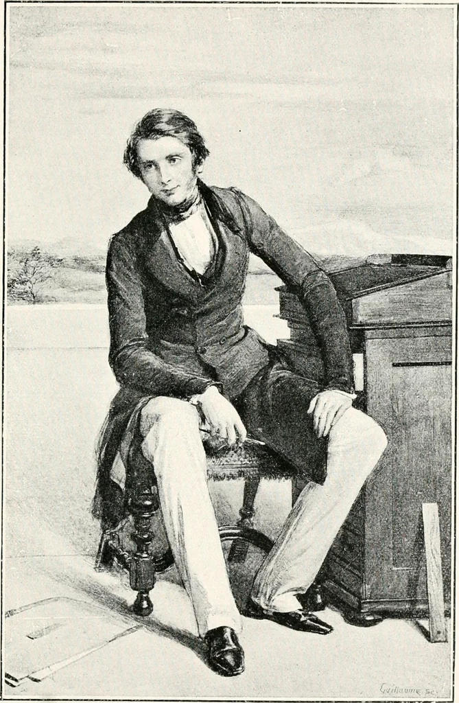 An illustration from John Ruskin ; a sketch of his life, his work, and his opinions, 1900, leaf 48