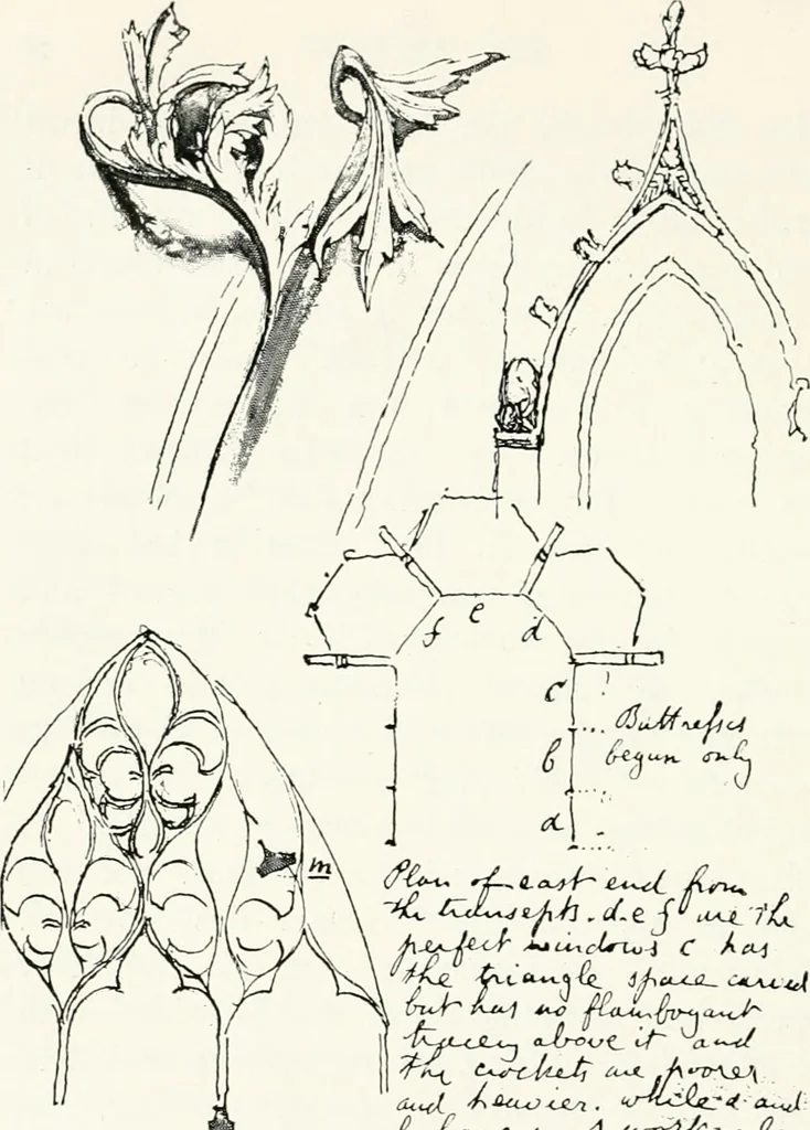 An illustration from John Ruskin ; a sketch of his life, his work, and his opinions, 1900, leaf 75