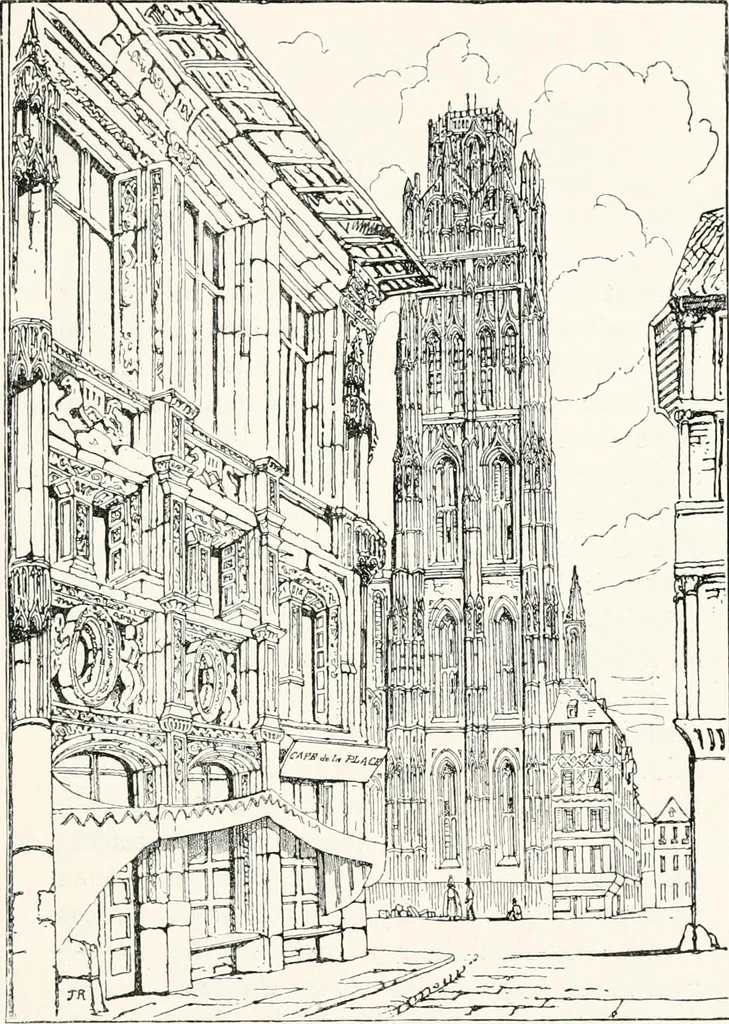 An illustration from John Ruskin ; a sketch of his life, his work, and his opinions, 1900, leaf 78