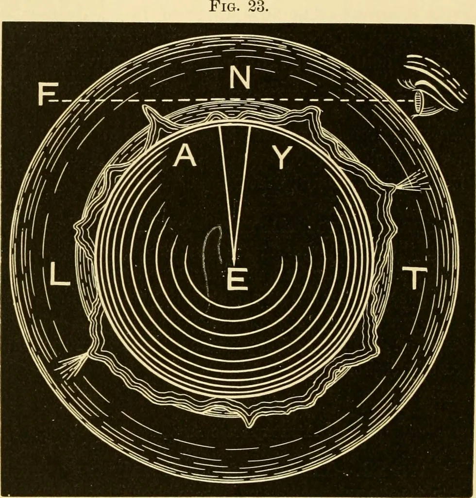 An illustration from Johnson's natural philosophy and key to philosophical charts : illustrated with 500 cuts; being reduced photographic copies of all the diagrams contained in the author's philosophical series of indestructible school charts ; for the use of schools and families, 1878, leaf 103