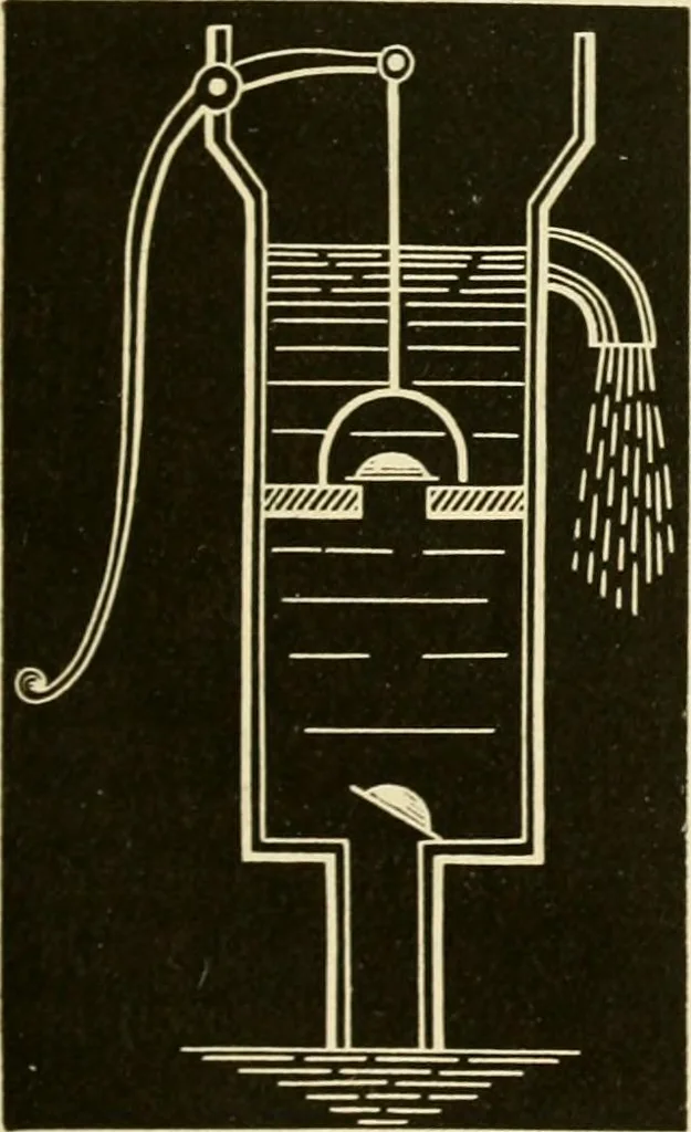 An illustration from Johnson's natural philosophy and key to philosophical charts : illustrated with 500 cuts; being reduced photographic copies of all the diagrams contained in the author's philosophical series of indestructible school charts ; for the use of schools and families, 1878, leaf 136
