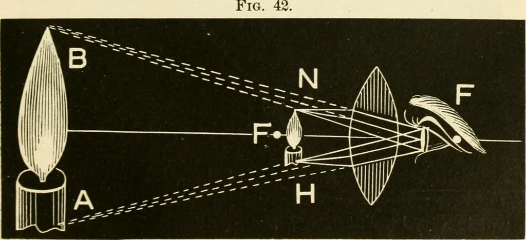 An illustration from Johnson's natural philosophy and key to philosophical charts : illustrated with 500 cuts; being reduced photographic copies of all the diagrams contained in the author's philosophical series of indestructible school charts ; for the use of schools and families, 1878, leaf 240